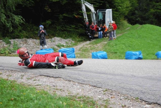 Streetluge rennen